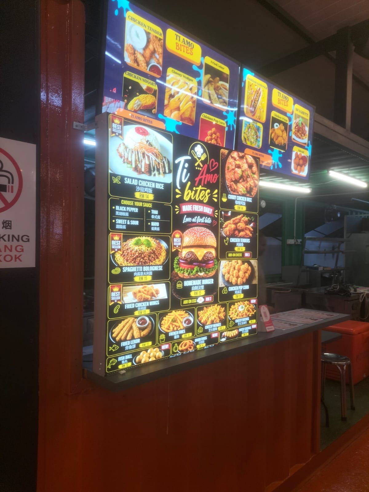 Outdoor Signage 3D Box Up Signage for Food Court and Restaurant (4)