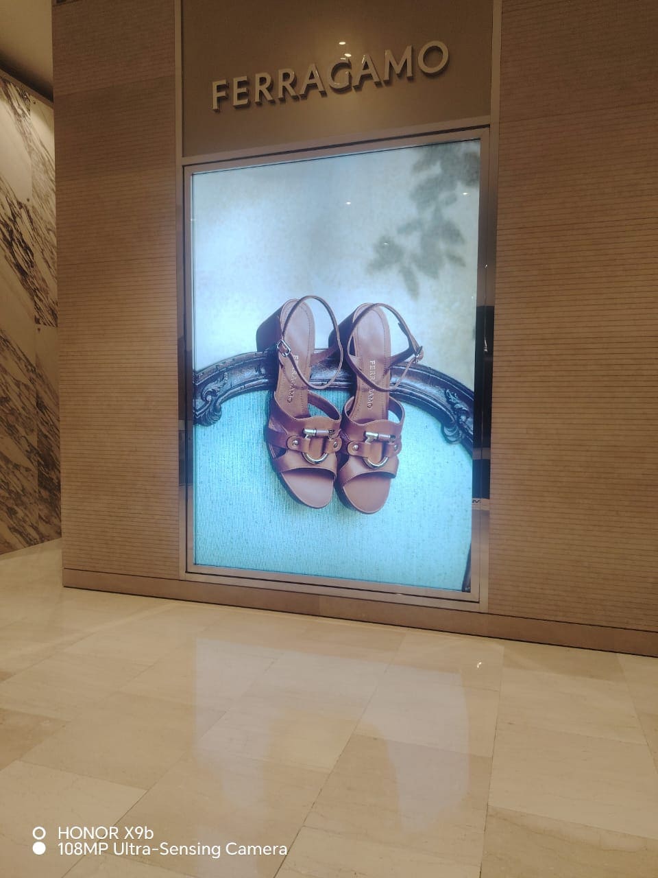 Poster Signage for Luxury Brand