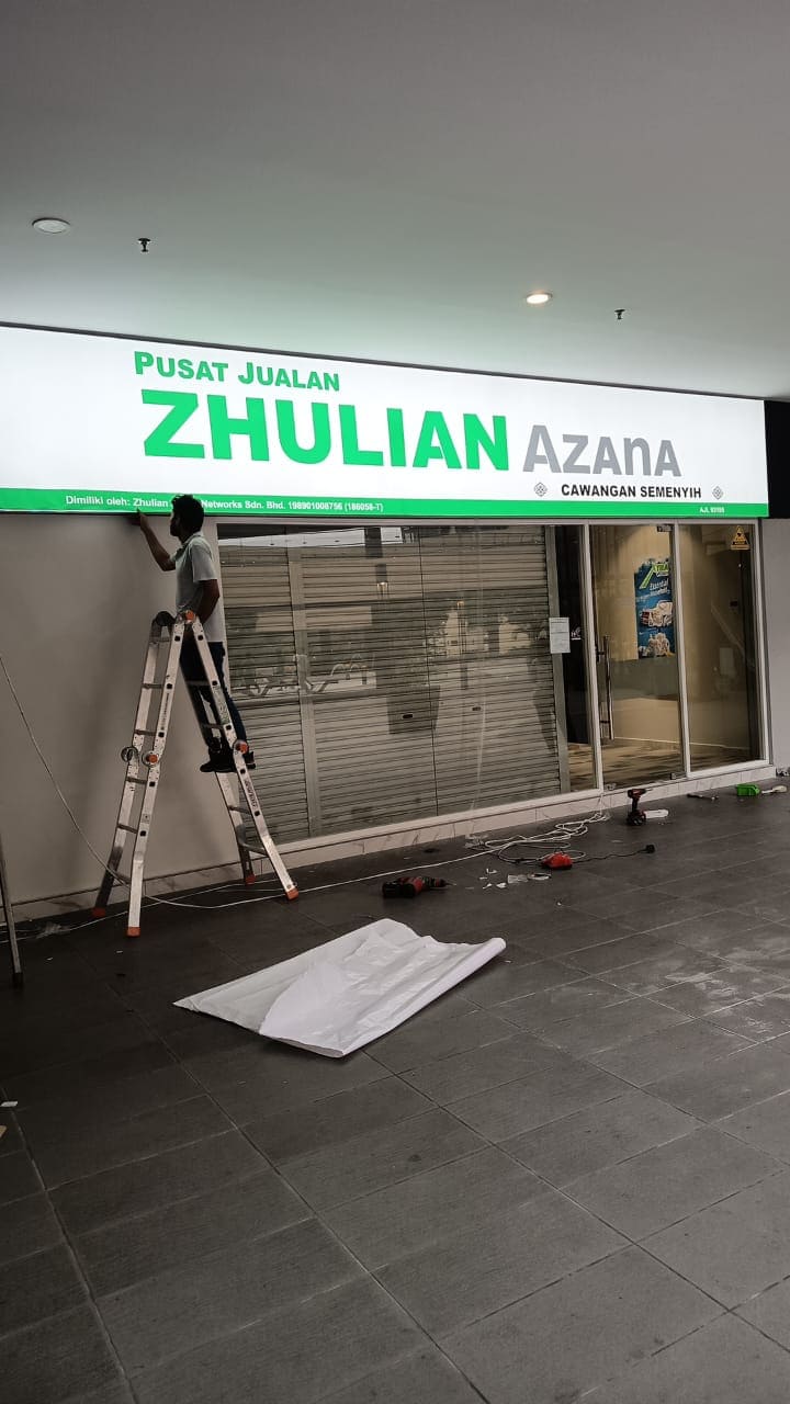 Signboard Signage Custom Design for Franchise